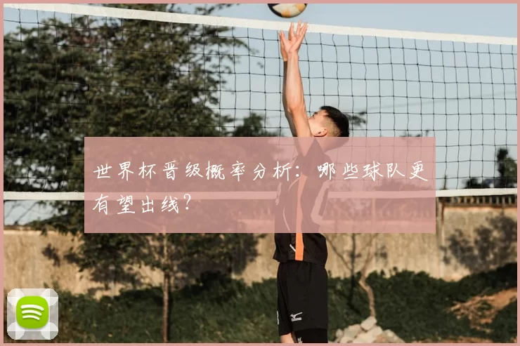 世界杯晋级概率分析：哪些球队更有望出线？